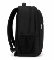 Wires School Backpack 19 Inch Black opposite side profile view