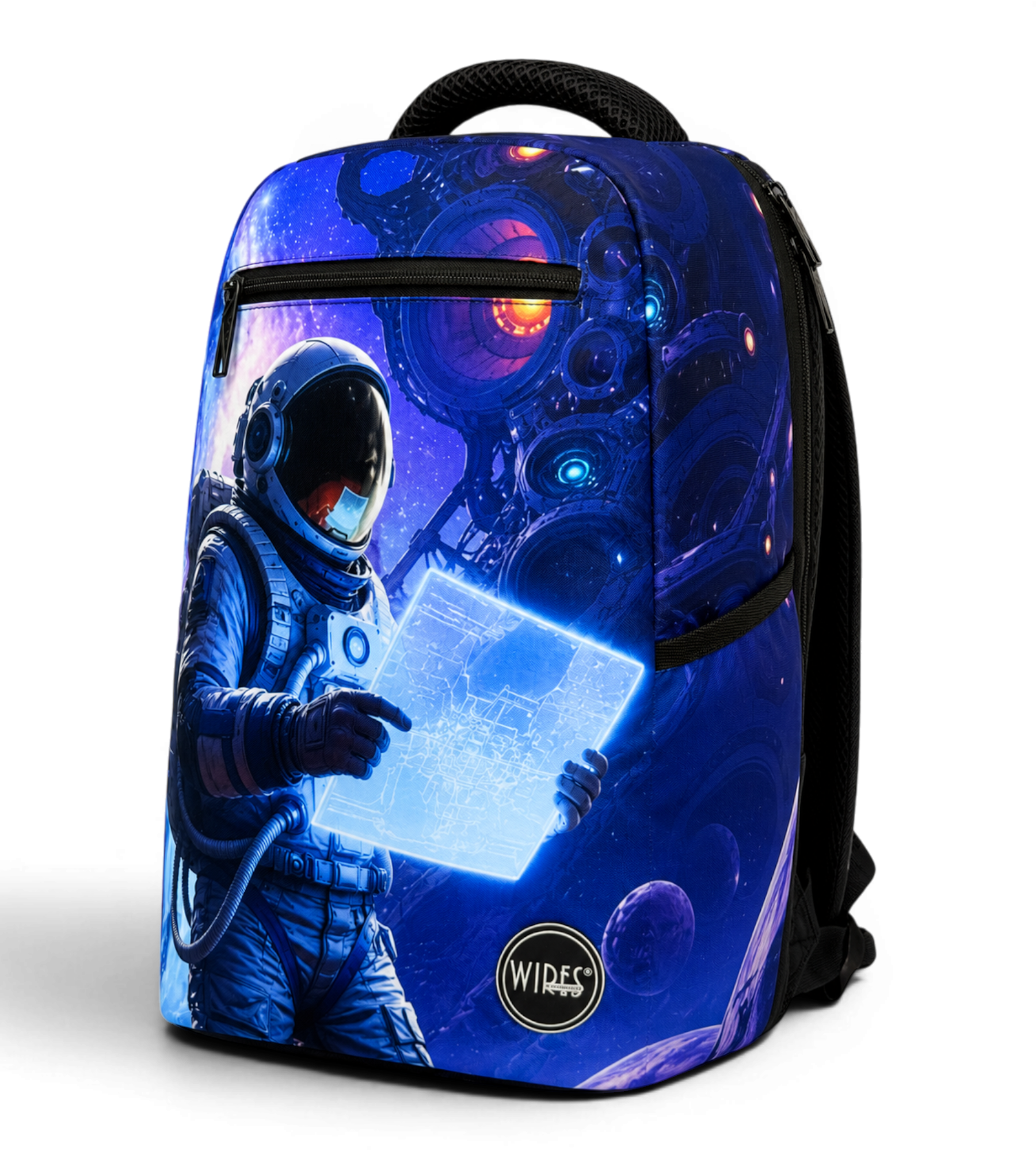 Wires School Backpack 19 Inch