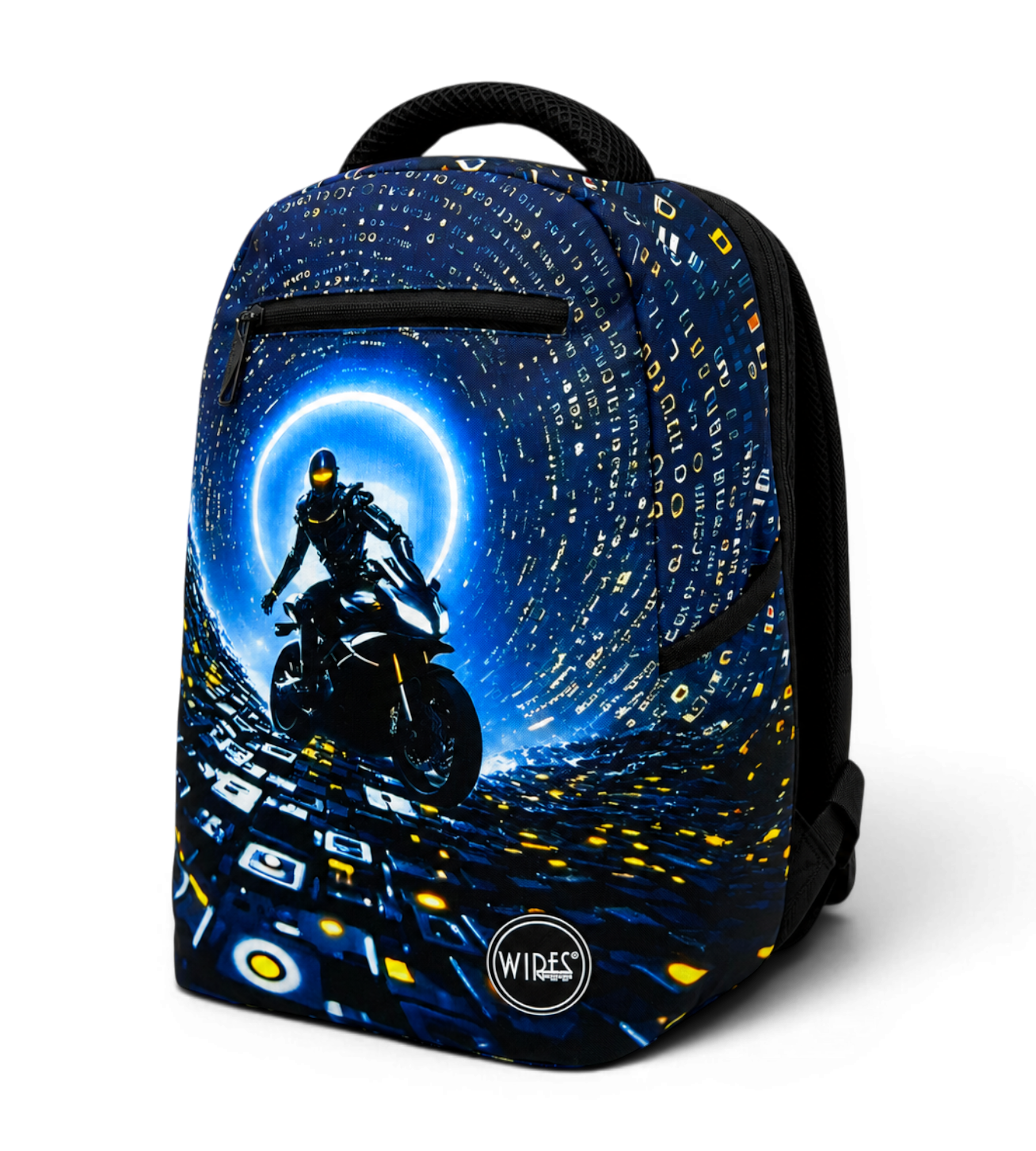 Wires School Backpack 19 Inch