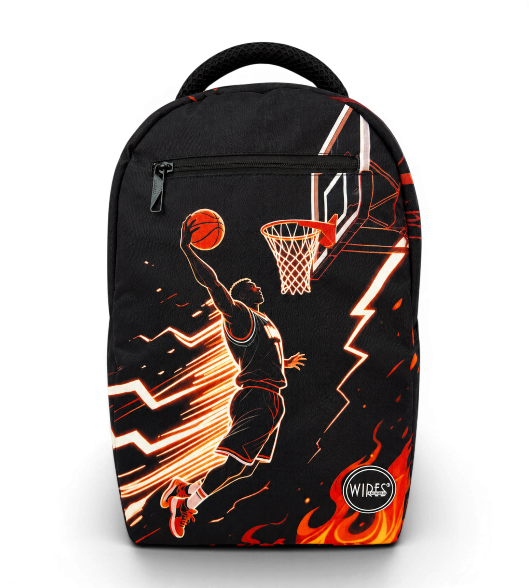 Wires School Backpack 19 Inch