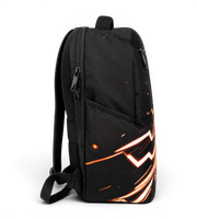 Wires School Backpack 19 Inch Basketball opposite side profile view