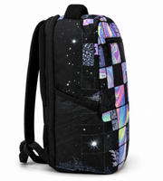Wires School Backpack 19 Inch Purple Paint side profile view