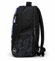Wires School Backpack 19 Inch Purple Paint opposite side profile view