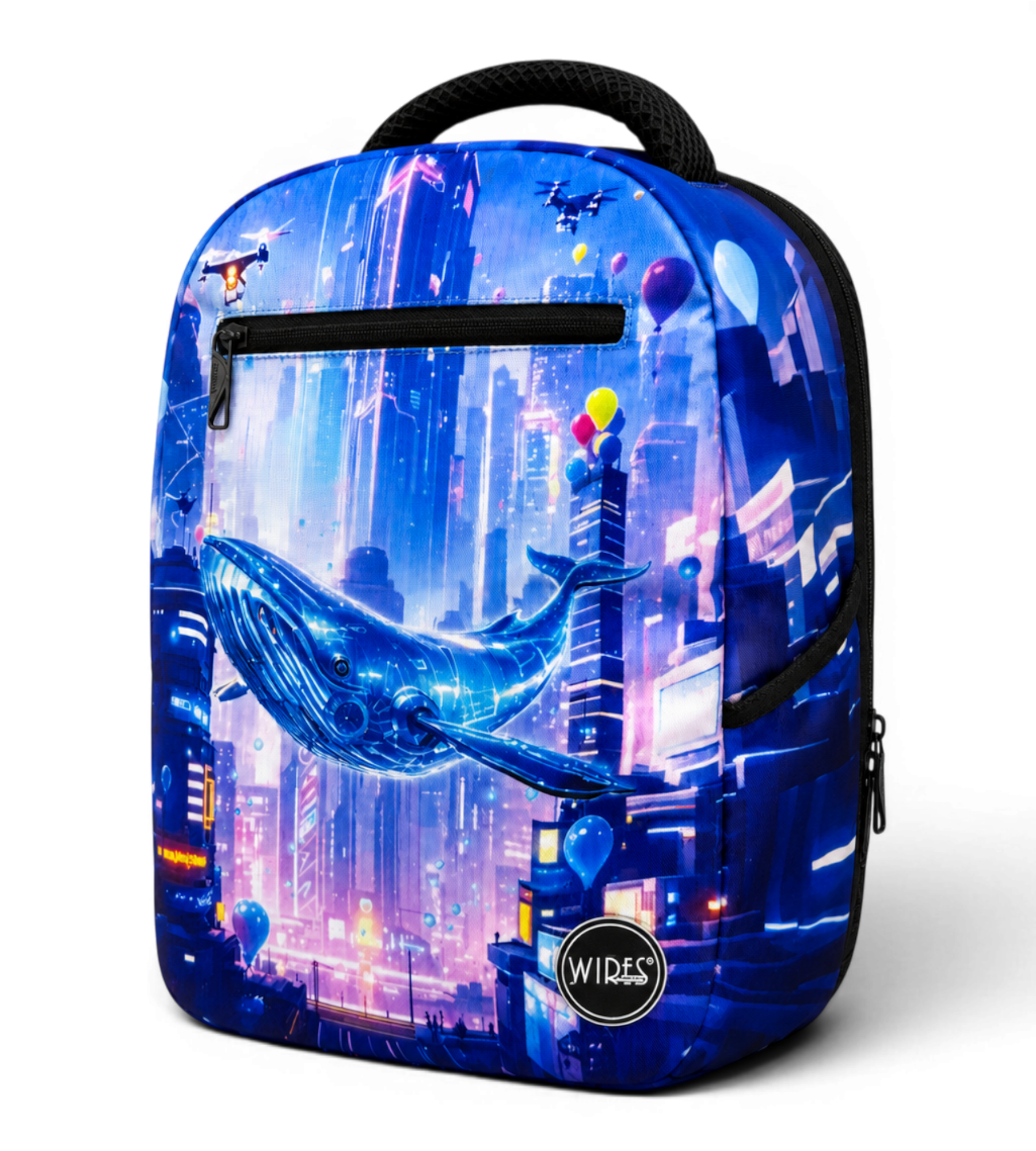 Wires School Backpack 19 Inch