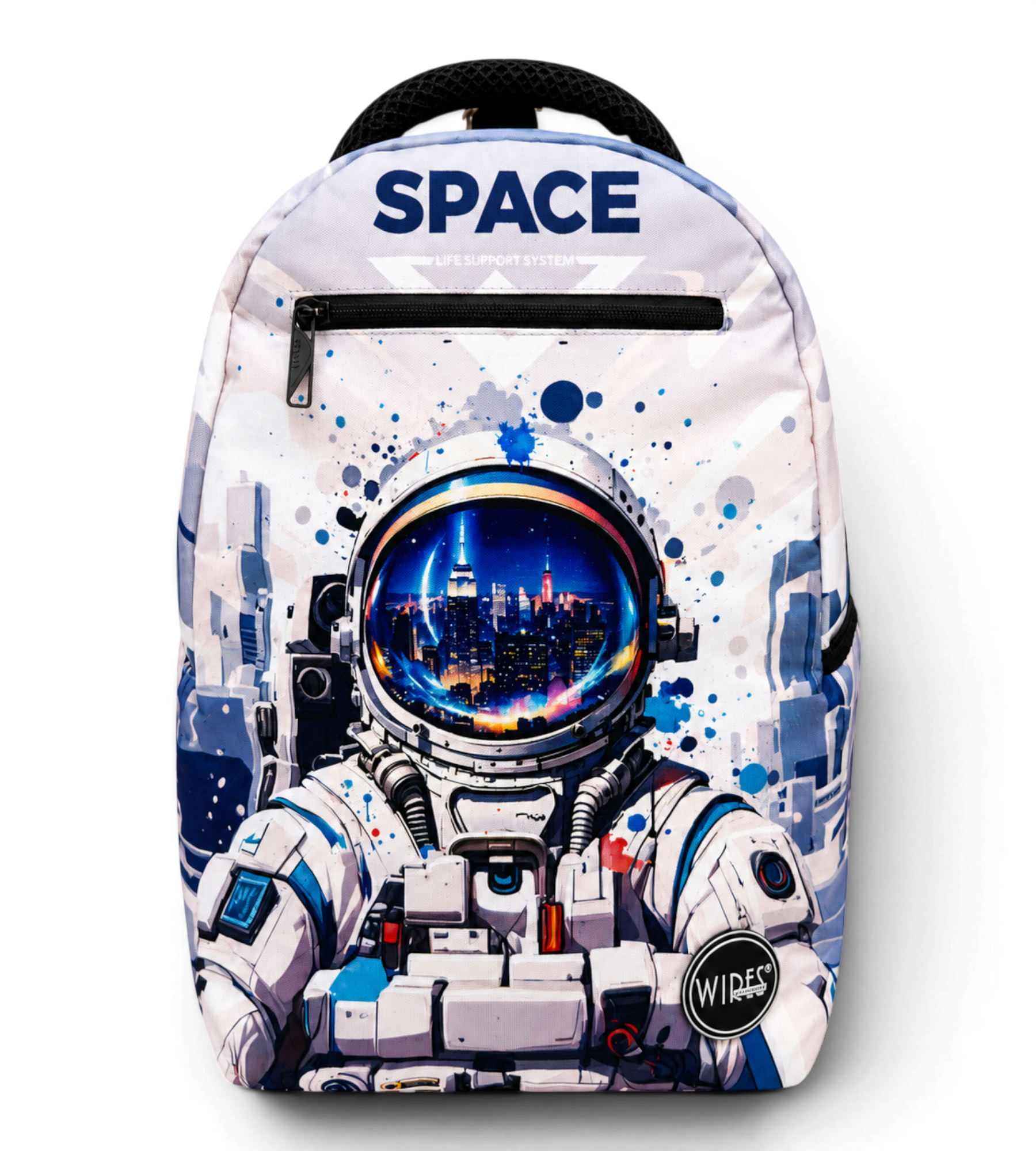 Wires School Backpack 19 Inch