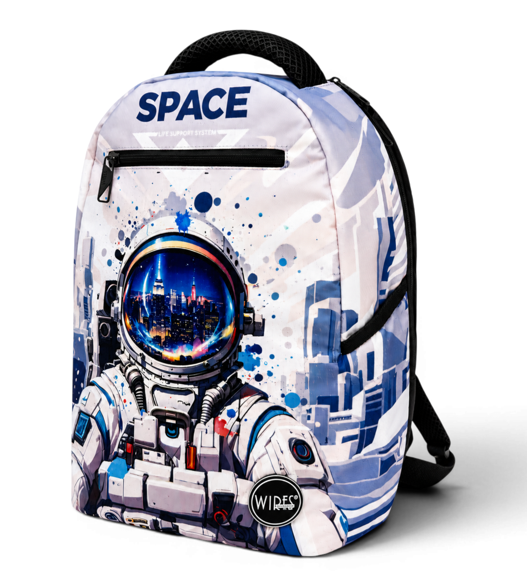 Wires School Backpack 19 Inch