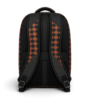 Wires School Backpack 19 Inch Cougar back view with padded shoulder straps
