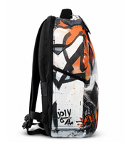 Wires School Backpack 19 Inch Raccoon back view with padded shoulder straps