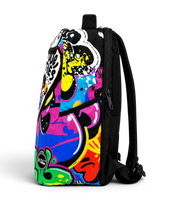 Wires School Backpack 19 Inch Graffiti side profile view