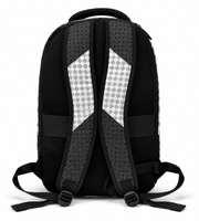 Wires School Backpack 19 Inch White Grey Camo alternate front view