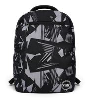 Wires School Backpack 19 Inch Triangle Camo front view