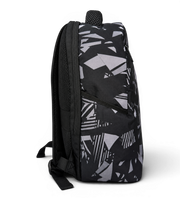 Wires School Backpack 19 Inch Triangle Camo side profile view