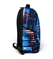 Wires School Backpack 19 Inch Global Space side profile view
