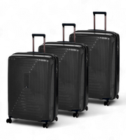 Sonada York 3 Piece Polycarbonate Luggage Set