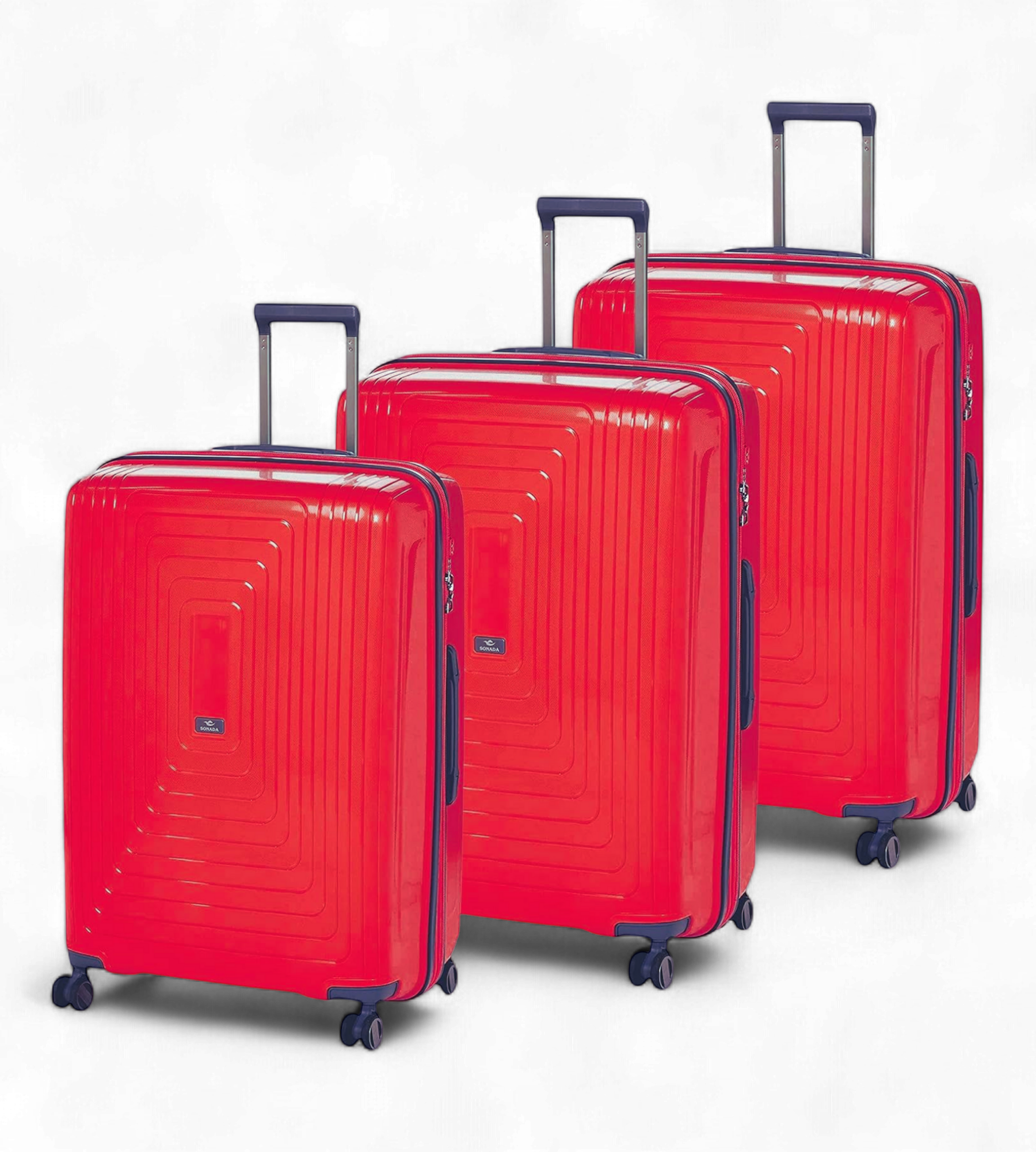 Sonada York 3 Piece Polycarbonate Luggage Set