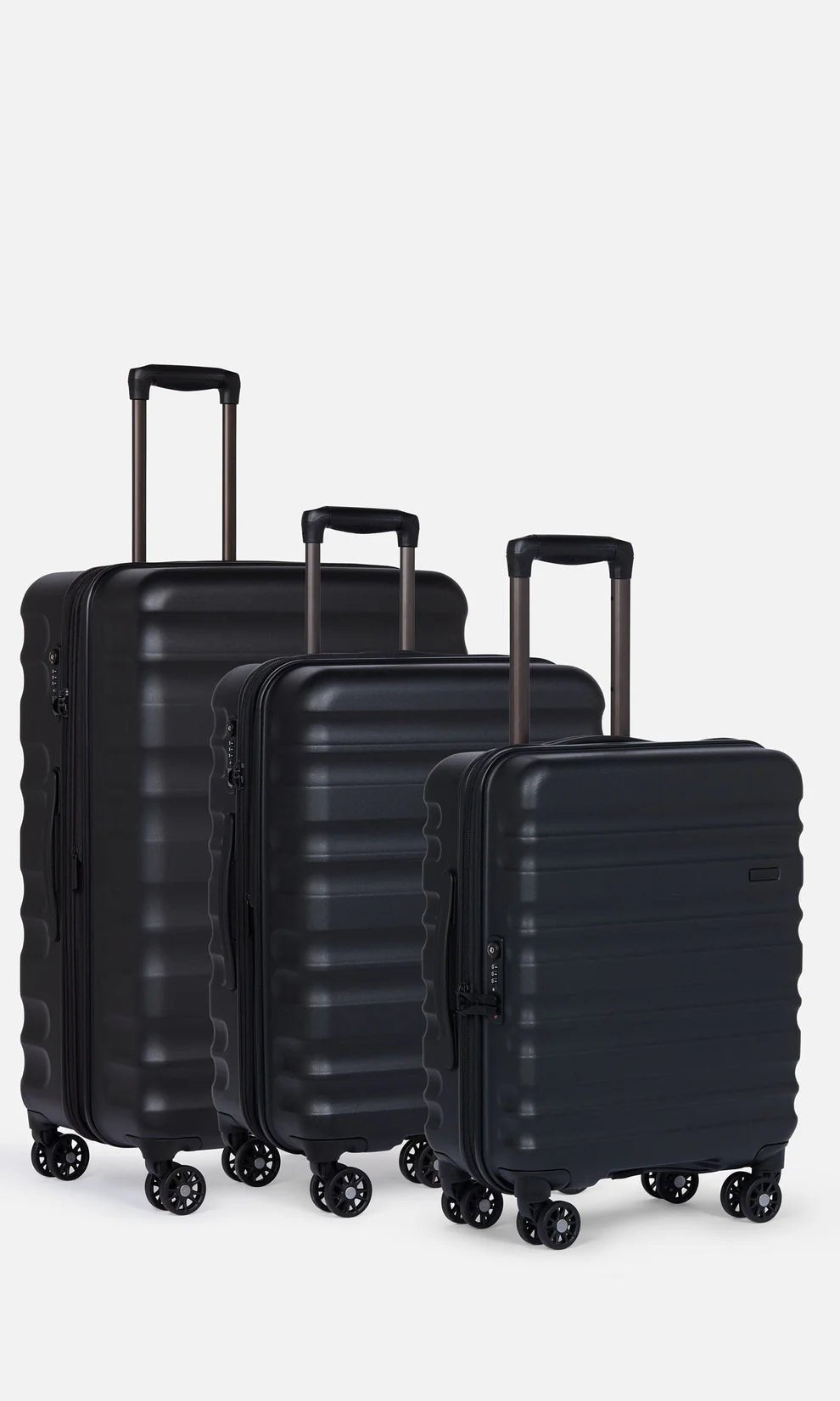 ANTLER CLIFTON LUGGAGE SET OF 3 BLACK