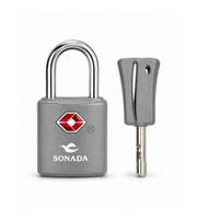 Sonada TSA Combination Lock detail view in Grey SKU BT99167-GRY, image 3.
