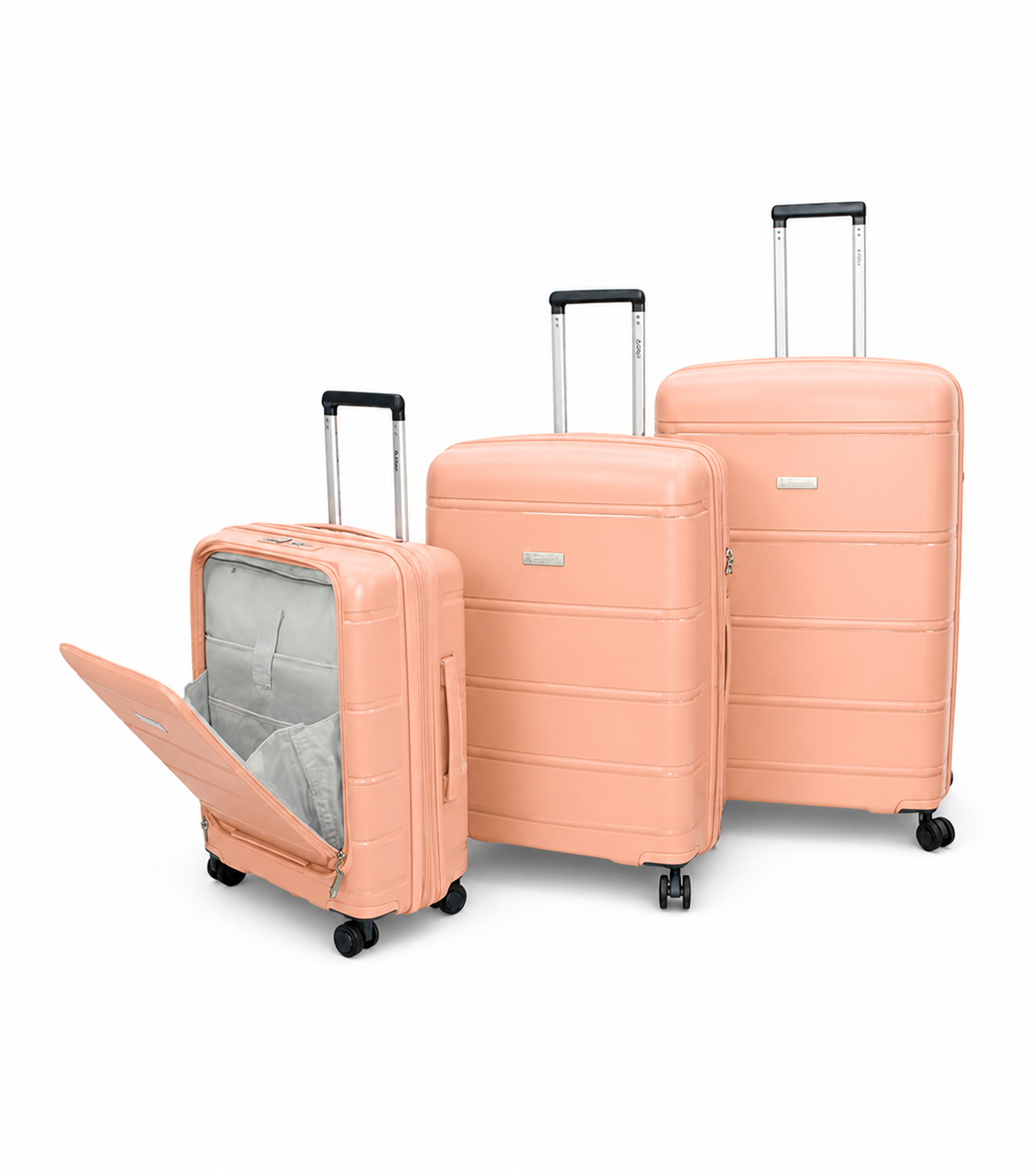 Antler Sofia 3 Piece Polypropylene Luggage Set