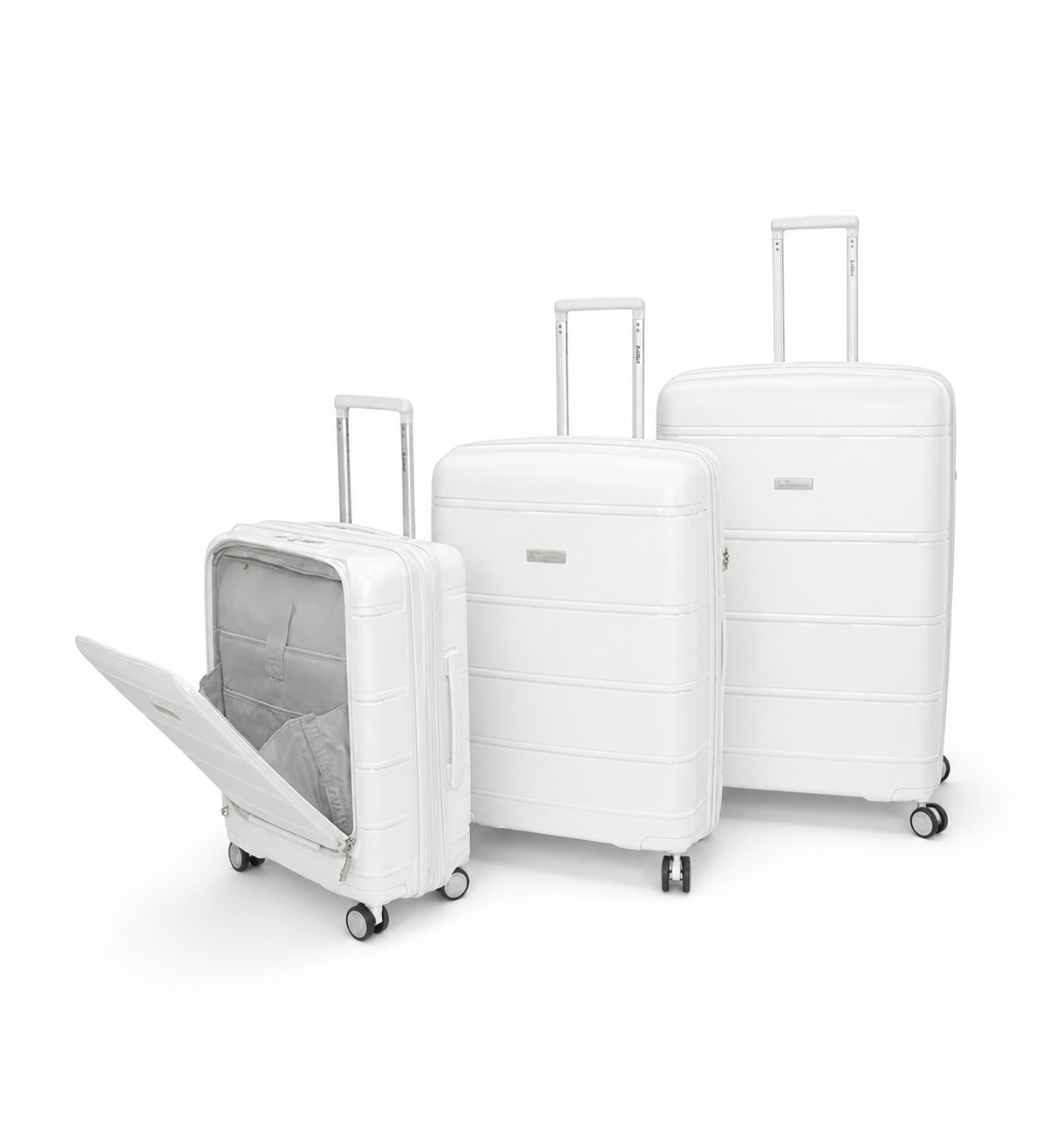 Antler Sofia 3 Piece Polypropylene Luggage Set