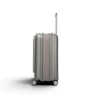 Verage Rome Pro Small 20 Inch Polycarbonate Front Pocket Spinner Suitcase