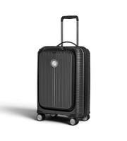 Verage Rome Pro Small 20 Inch Polycarbonate Front Pocket Spinner Suitcase