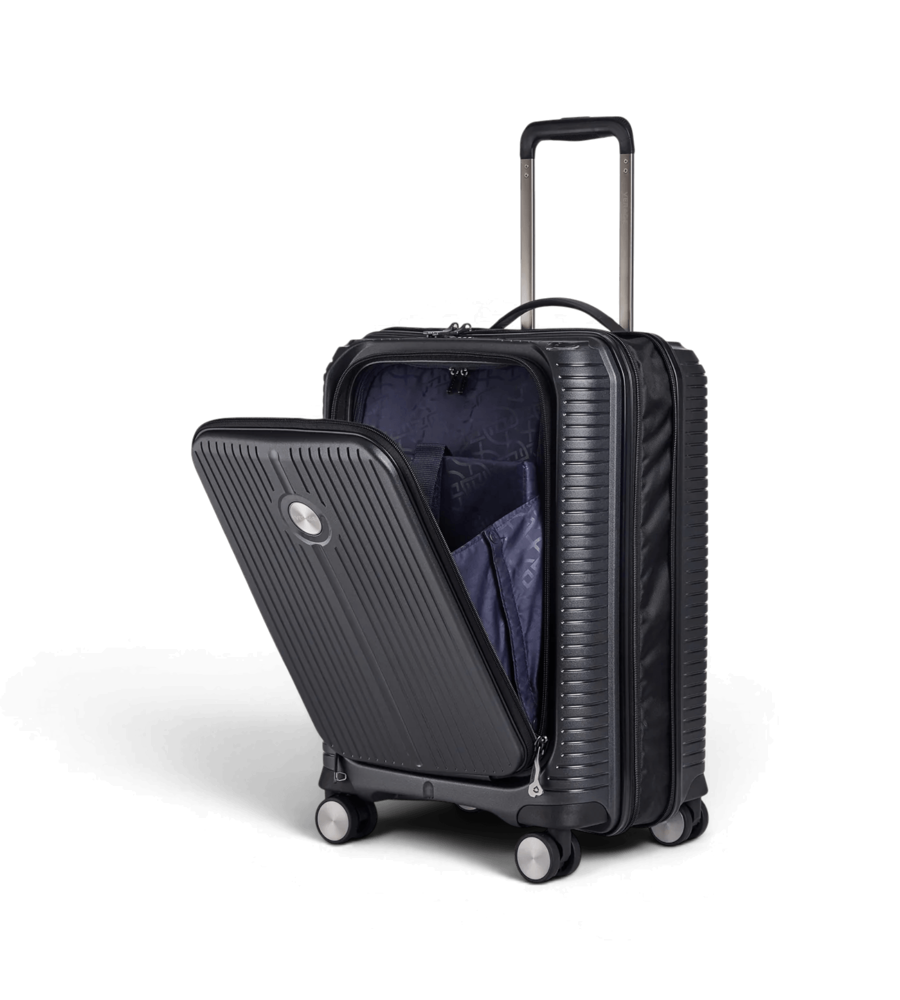 Verage Rome Pro Small 20 Inch Polycarbonate Front Pocket Spinner Suitcase