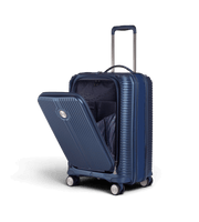 Verage Rome Pro Small 20 Inch Polycarbonate Front Pocket Spinner Suitcase