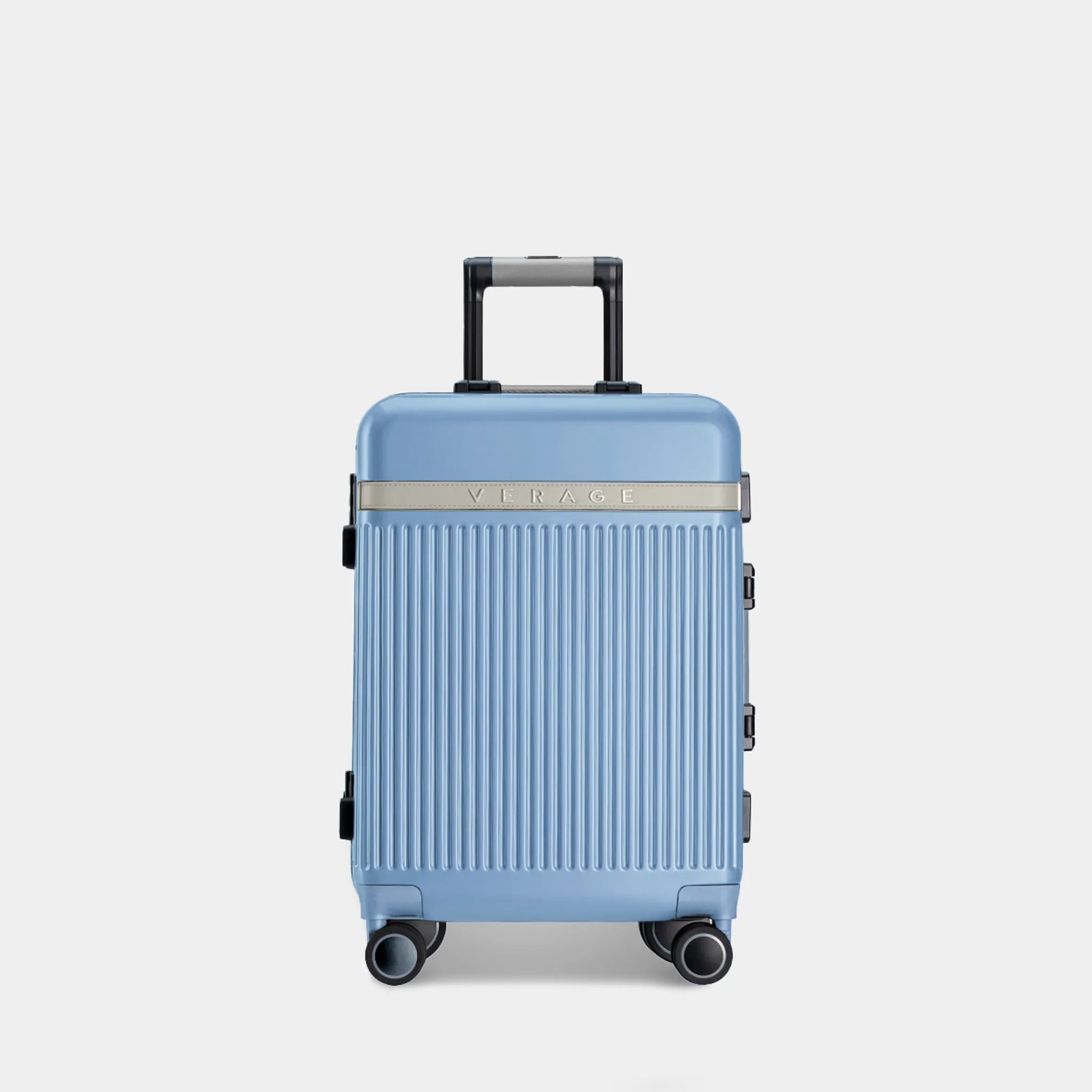 Verage Windsor Small 20 Inch Aluminum Spinner Suitcase
